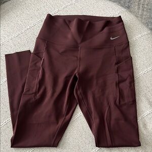 Nike Full length brown Leggings (m)